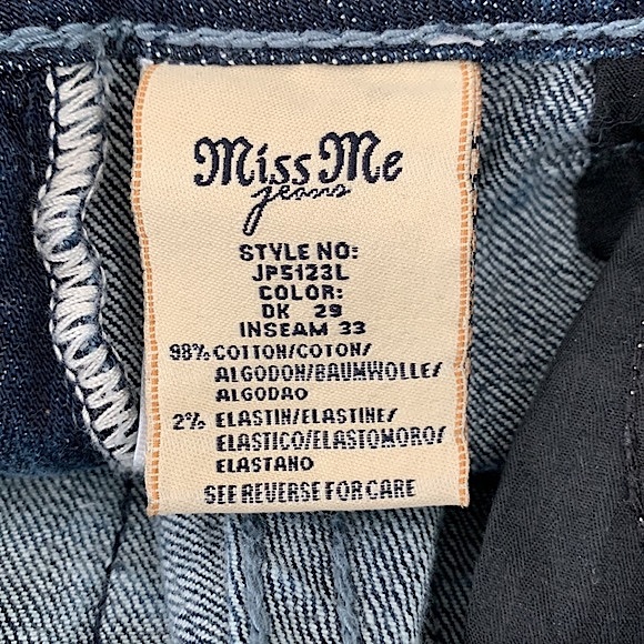 Miss Me Embellished Paisley Bootcut Jean - Picture 15 of 16